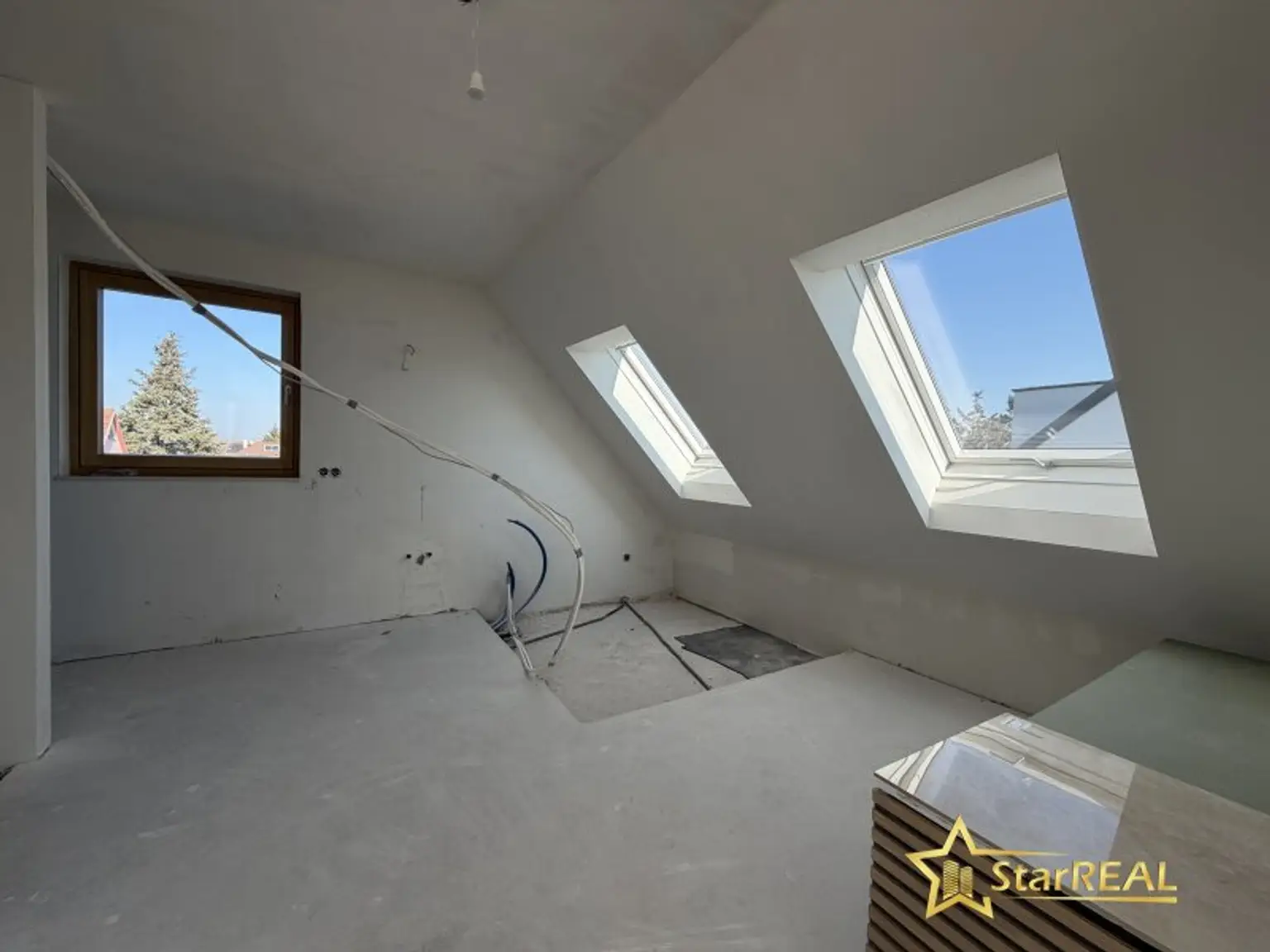 Badezimmer Dachgeschoss