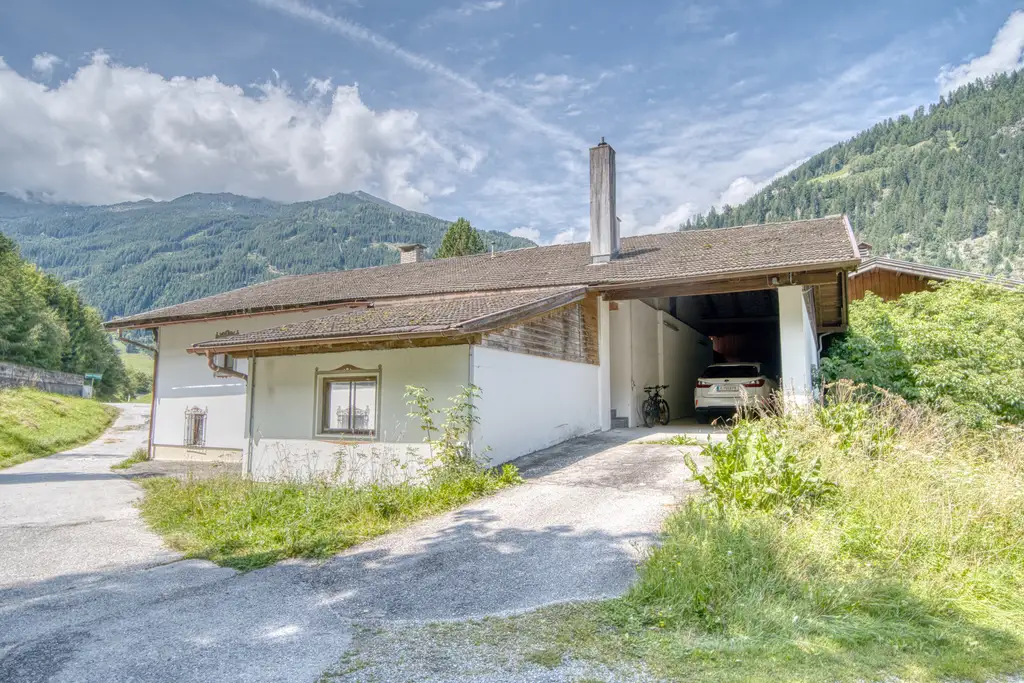 Einmalige Gelegenheit - Hof inmitten der Stubaier Bergwelt