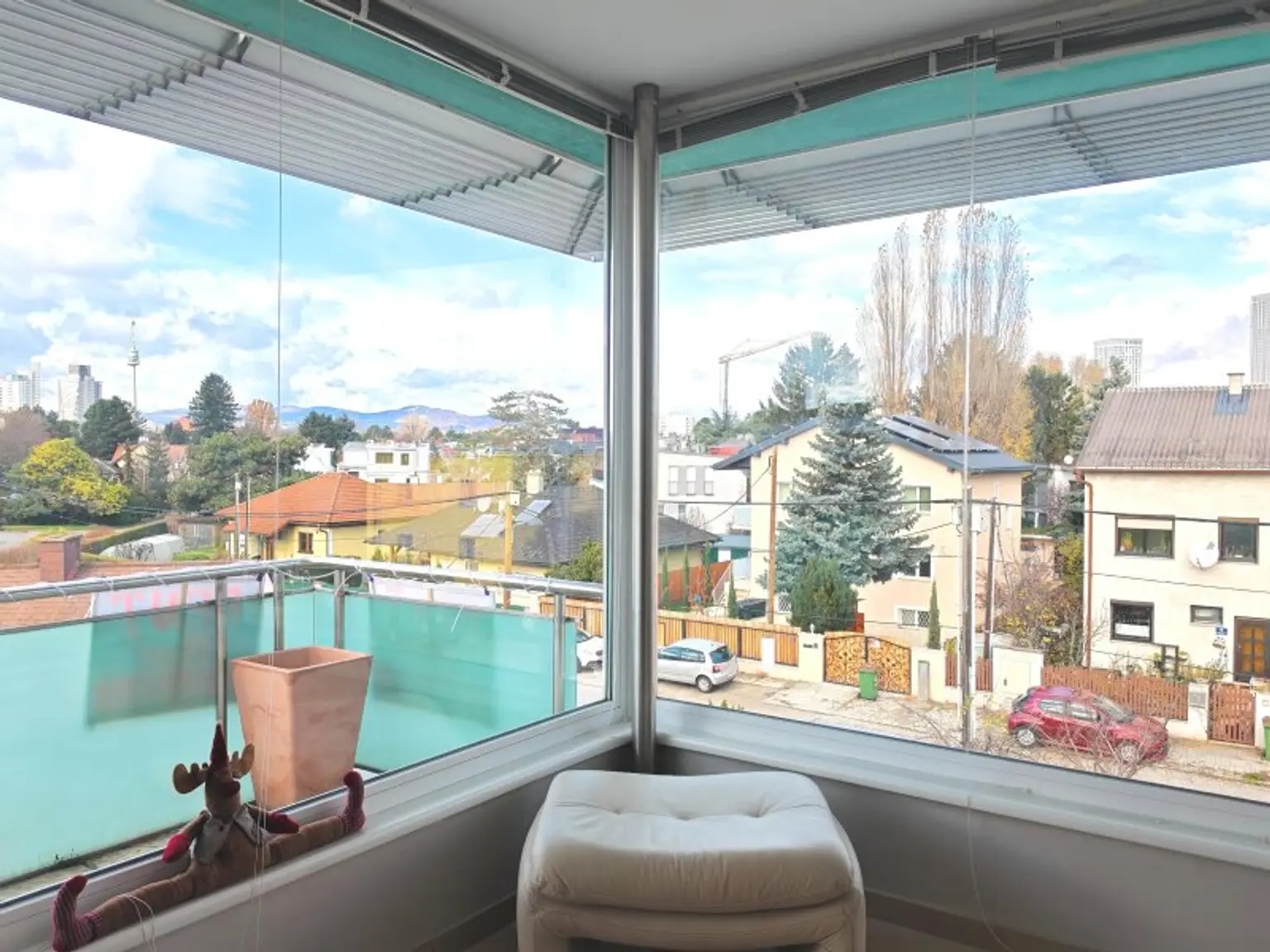 In absoluter Ruhelage bei der alten Donau, komplett möbliert