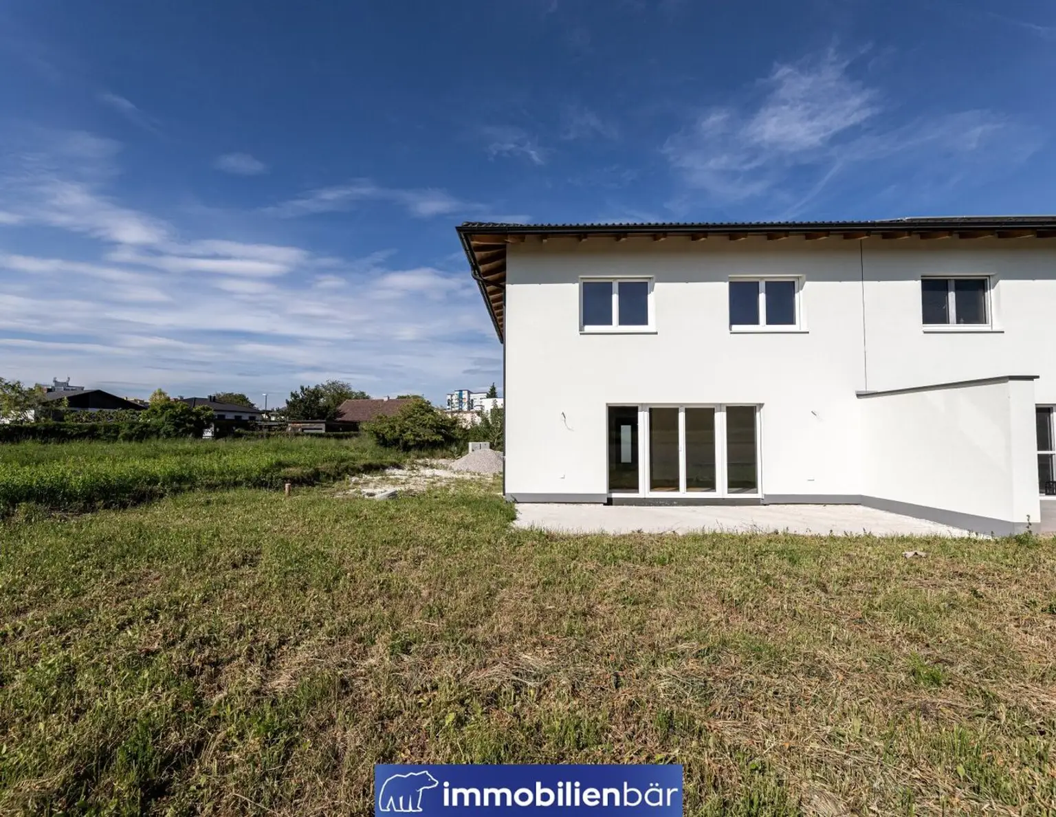 Modernes Doppelhaus Traunauen - Grünblick, Ruhelage und gute Raumaufteilung.