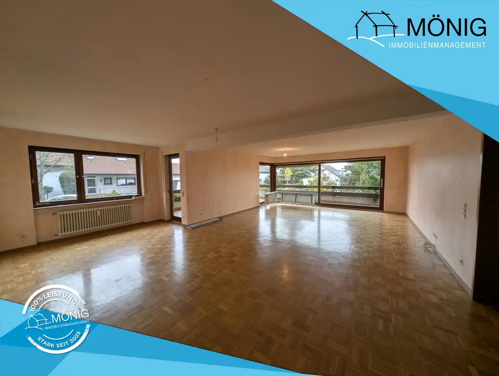 Große 4-Zimmer-Hochparterrewohnung mit Balkon, Garten und Garage in bevorzugter Lage von Böblingen!