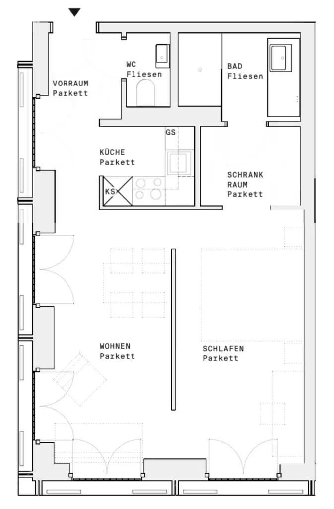 DC-FLATS: High-End-Apartment bei der UNO-City!! ERSTBEZUG!!