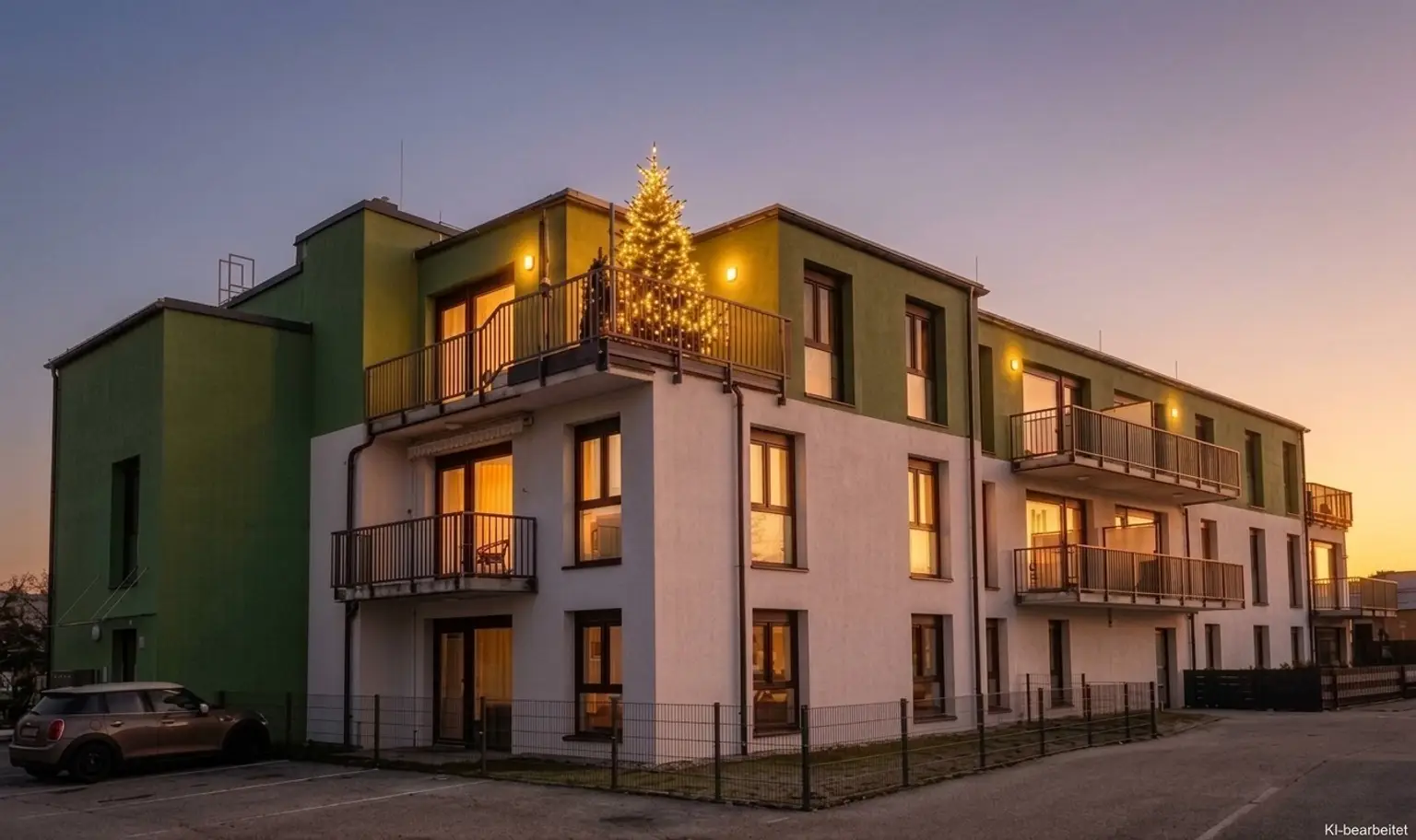Neubau: Moderne ca. 65 m² 3-Zimmer-Wohnung mit ca. 64 m² Garten