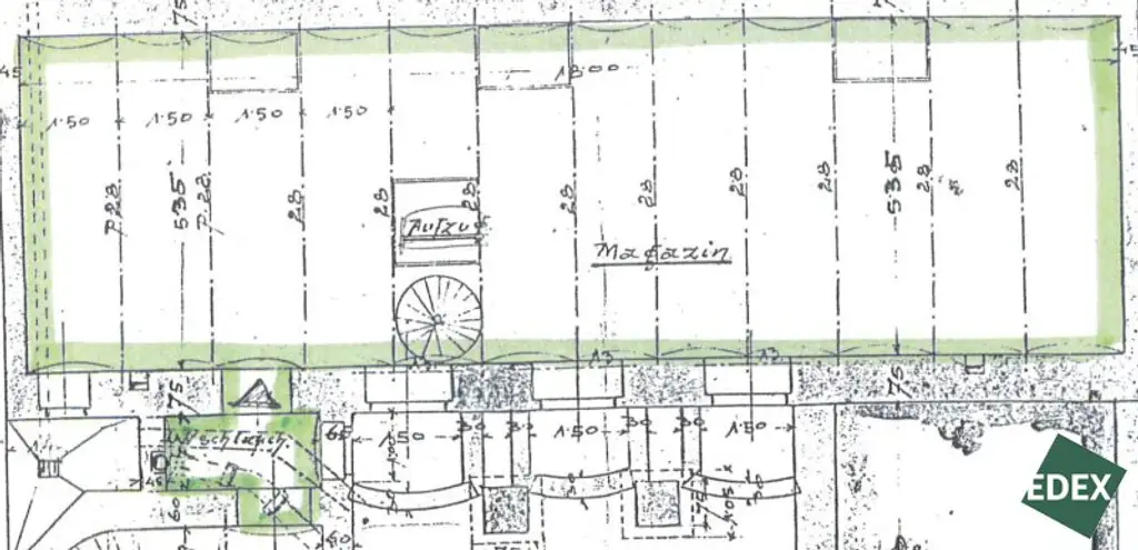 Yppenplatz - spannende Geschäftsfläche mit Gewölbekeller