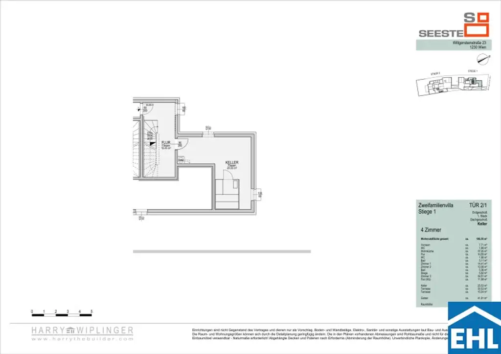 Wohnen in Hietzing – Neubau-Doppelhäuser mit Stil und Garten