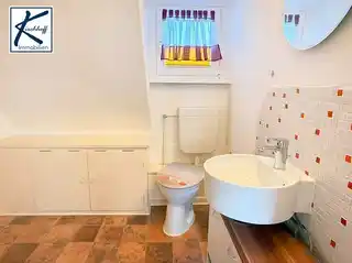 WC im Dachgeschoss