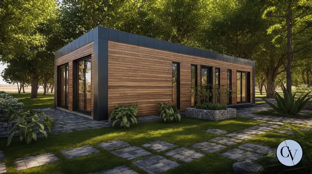 Tiny-Home auf einzigartigen Grundstück im Naturparadies mit Badesee, Sportplatz & Reithalle