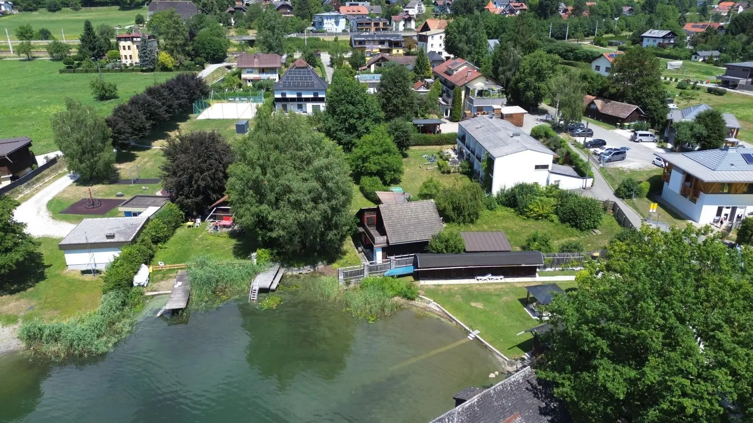Helle und großzügige Gartenwohnung  in unmittelbarer Nähe zum malerischen Ossiachersee