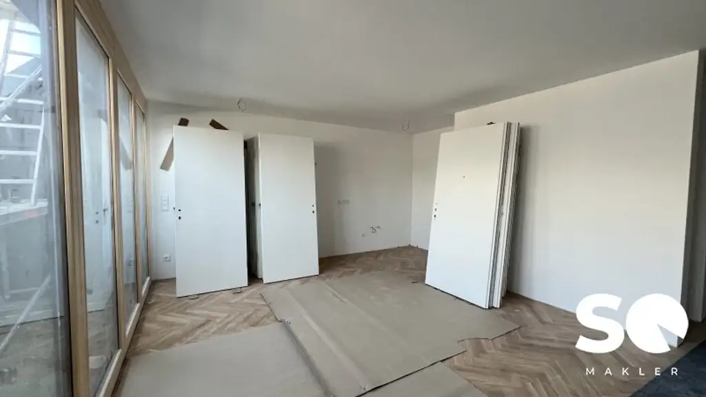 # SQ - EXKLUSIVE DACHGESCHOSSWOHNUNG IN 1030 WIEN - SEIDLGASSE - 2 ZIMMER und TERRASSE - TOP 12