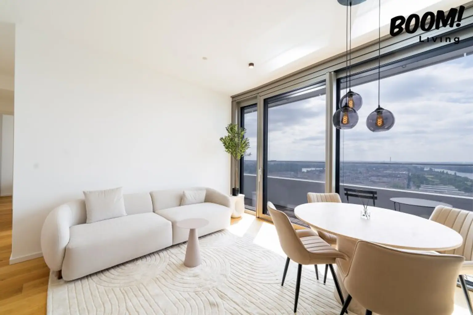 Danubeflats – Österreichs höchstes Wohnhochhaus mit atemberaubendem Ausblick, exklusivem Spa und urbanem Luxus direkt an der Neuen Donau