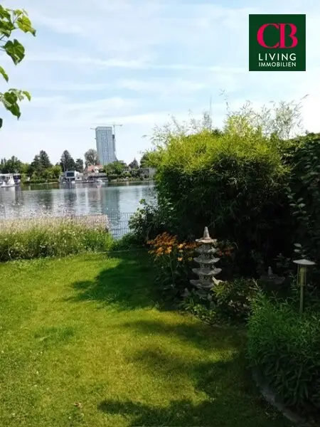 RARITÄT !! DOPPELBAUPARZELLE direkt an der ALTEN DONAU