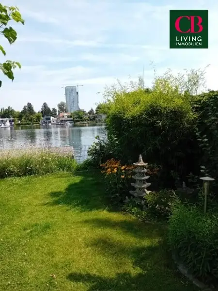 RARITÄT !! DOPPELBAUPARZELLE direkt an der ALTEN DONAU