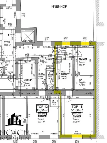 Stilvolles Wohnprojekt in 1020 Wien – Altbauflair & modernes Dachgeschoss