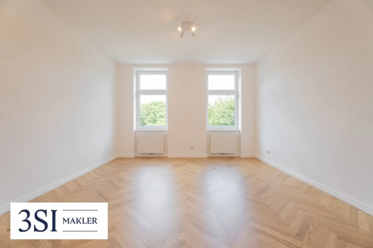 2-Zimmer-Wohntraum mit Blick ins Grüne – Altbauflair am Laubepark