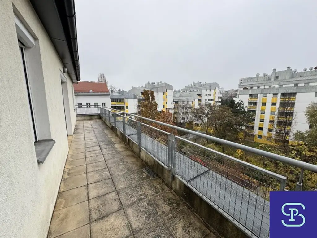 Provisionsfrei: Unbefristete 65m² DG-Wohnung + 2 Terrassen mit Grünblick - 1100 Wien