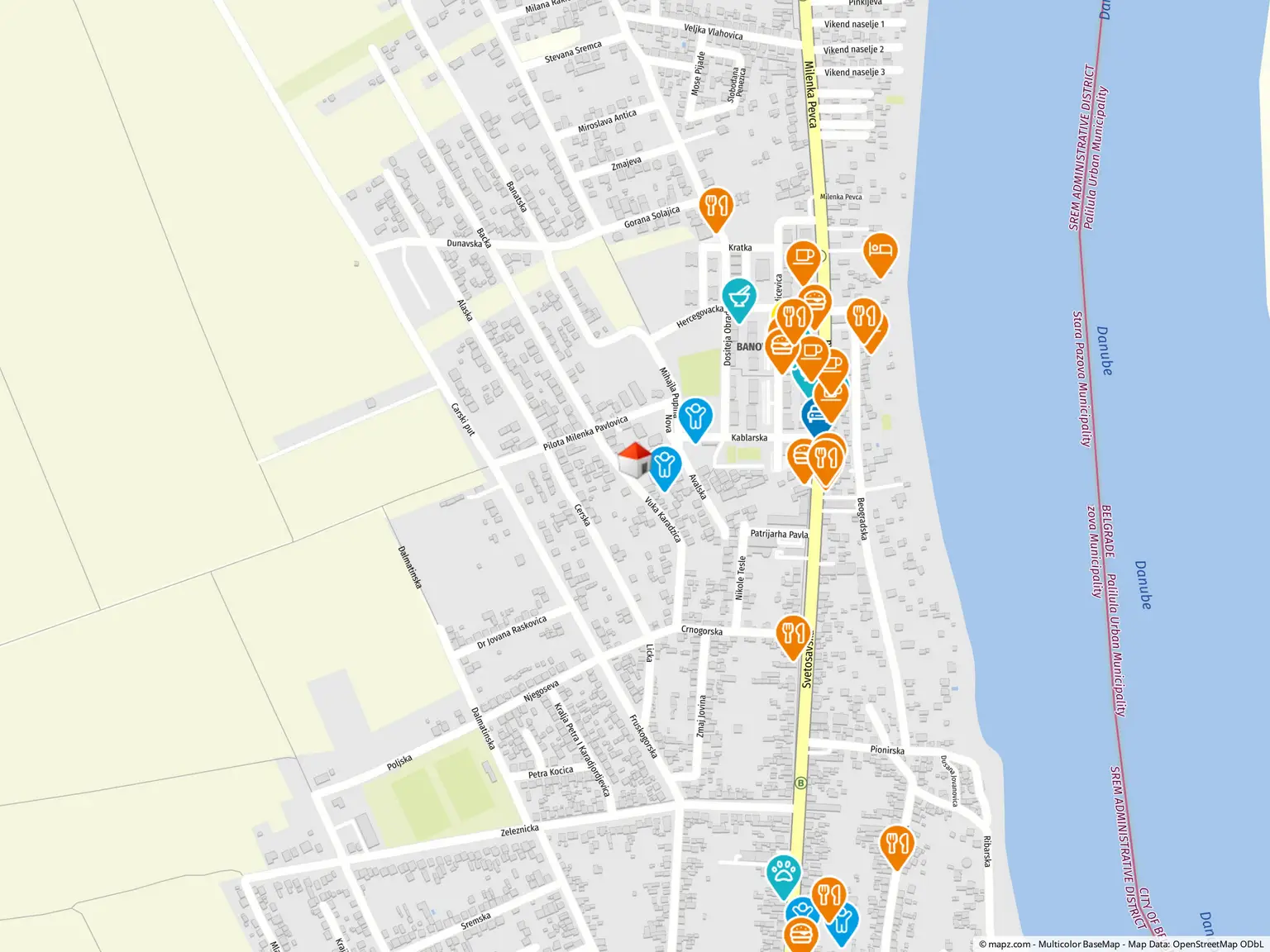 Geolyzer Kartenausschnitt