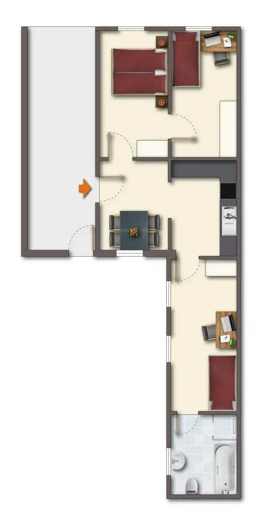 Gemütliches Häuschen mit pflegeleichtem Garten