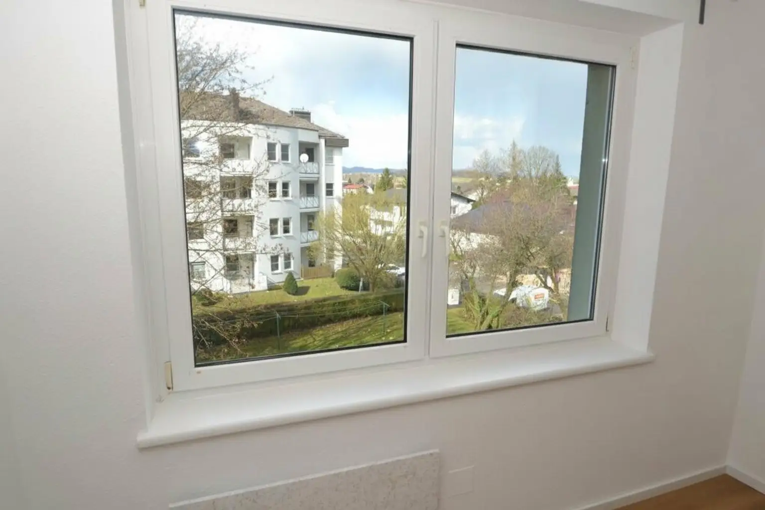 Ausblick in den Garten