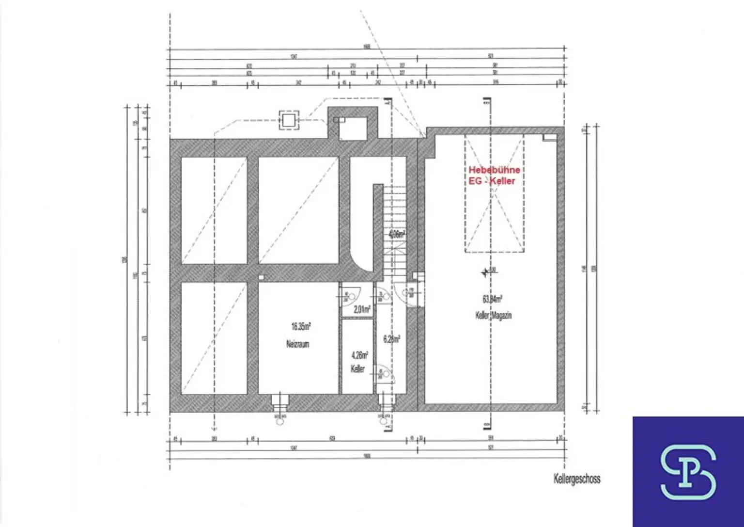 Betriebsobjekt 435m² mit Einfahrt Nähe Linzer Straße - 1140 Wien