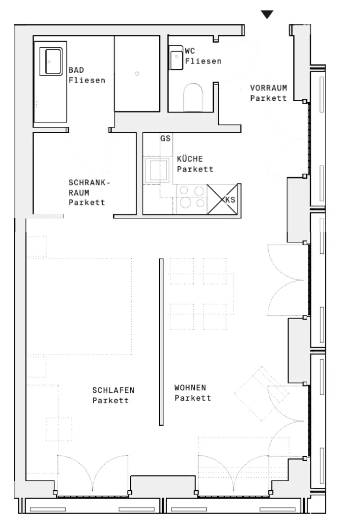 DC-FLATS: High-End-Apartment bei der UNO-City!! ERSTBEZUG!!