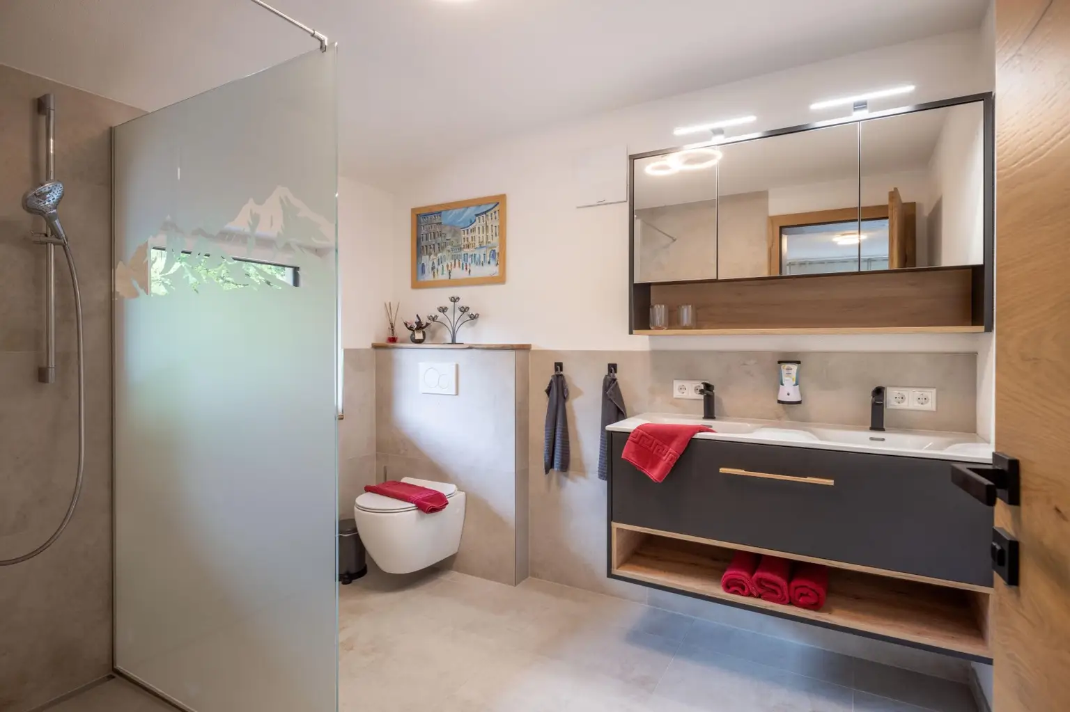 Badezimmer en suite