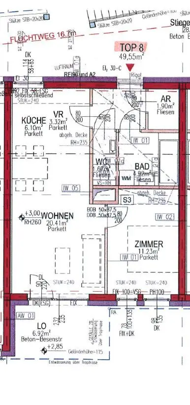 Gut geschnittene Starterwohnung