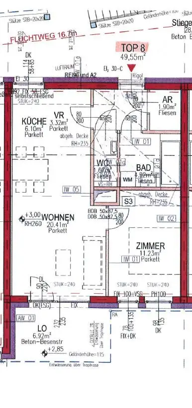 Gut geschnittene Starterwohnung