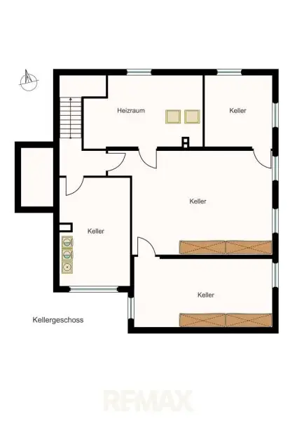 Plan 2D Keller