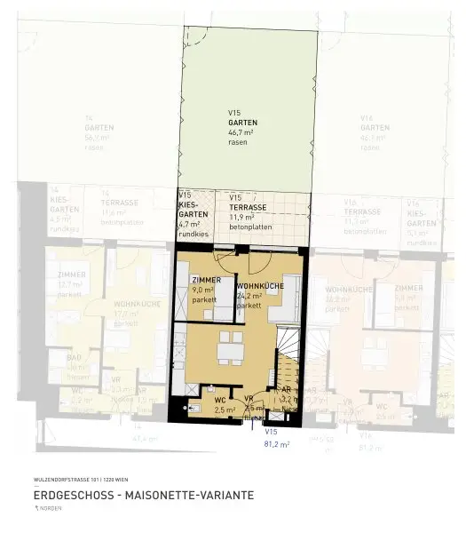 PROVISIONSFREI - Aspern Flats 101 - Ihr Traum vom Eigenheim im Grünen