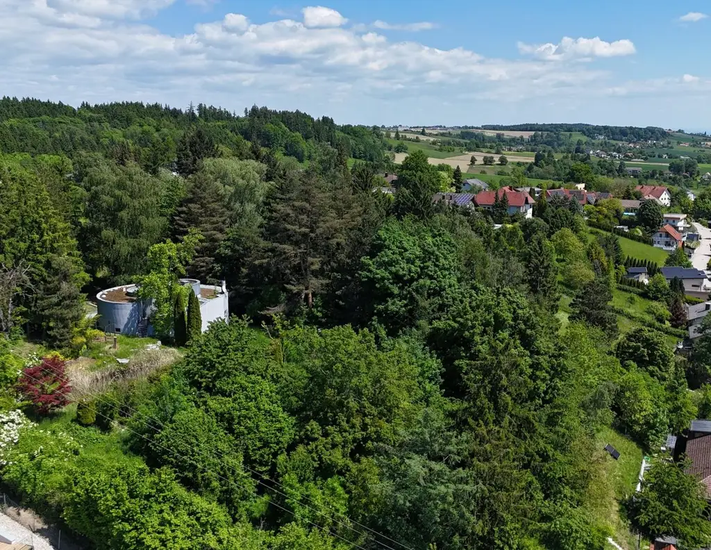 Traumhaftes Baugrundstück in Buchkirchen mit sensationellem Fern- u. Bergblick
