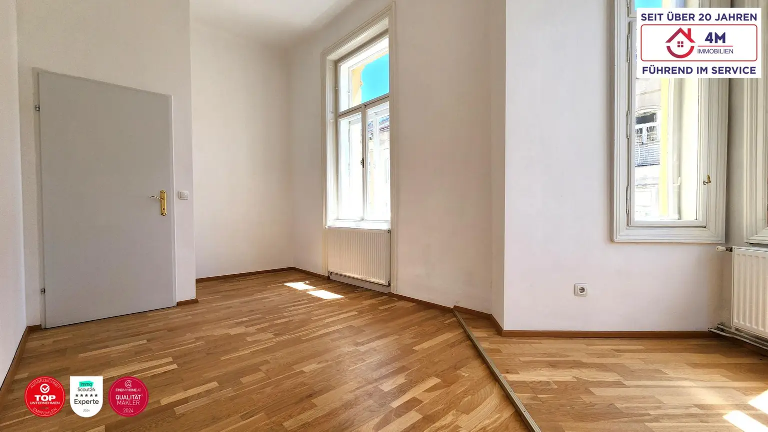 Schlafzimmer 1 mit Erker