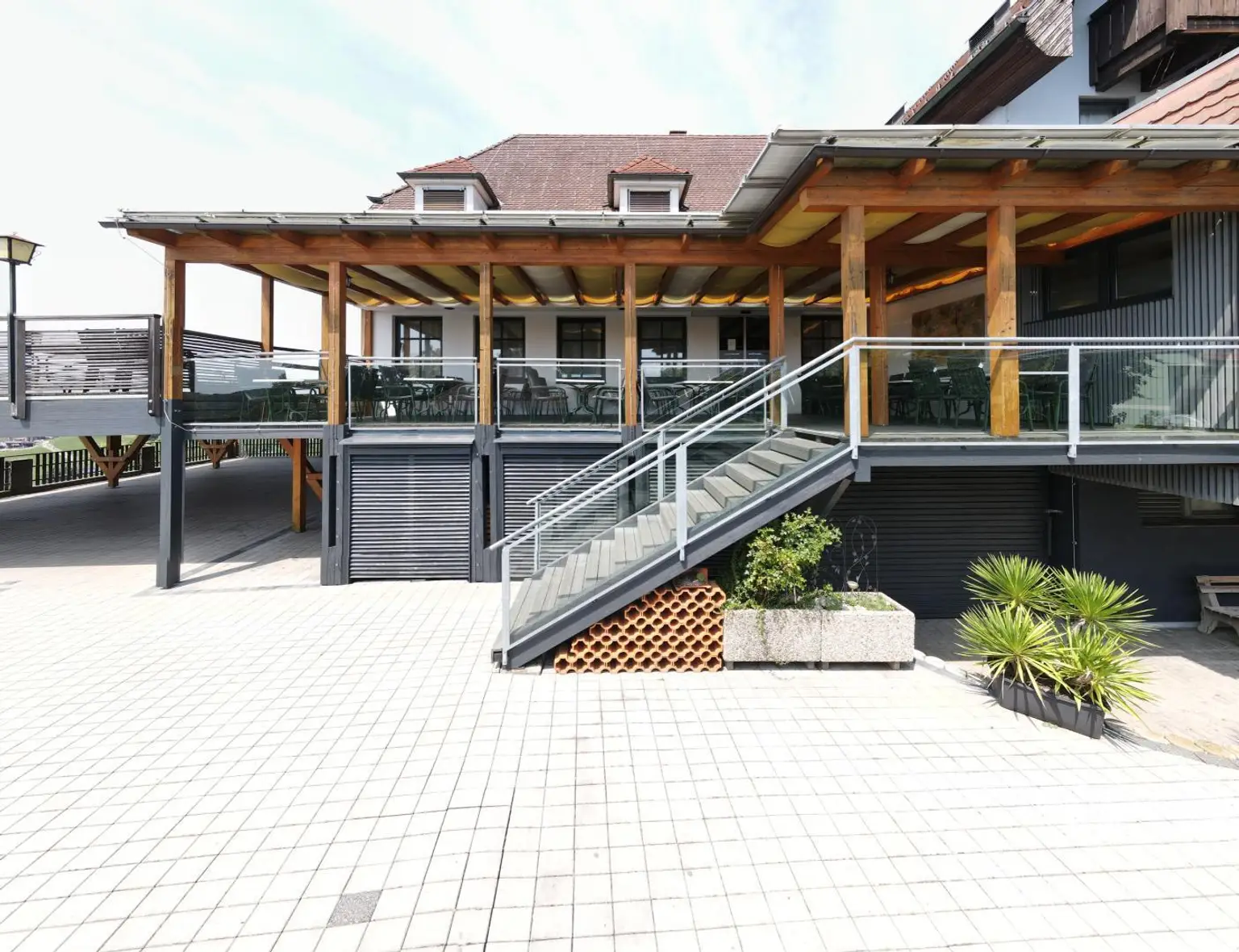 Aufgang Terrasse