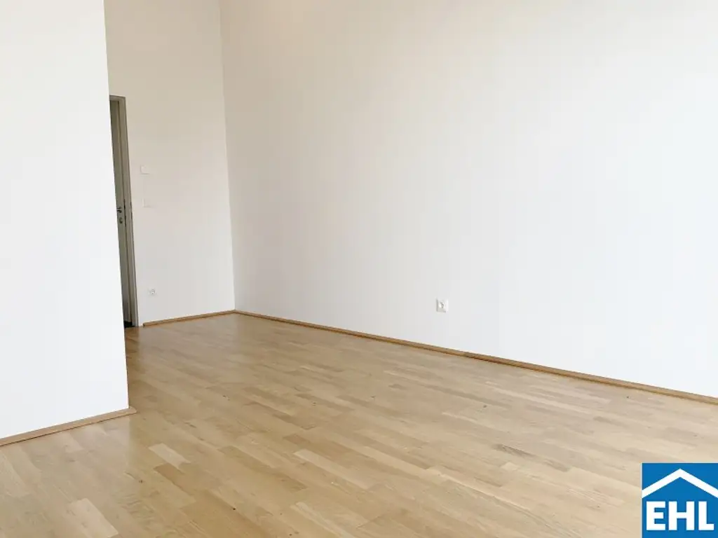 Moderner Wohnungshit für zwei mit Balkon an der Lände!