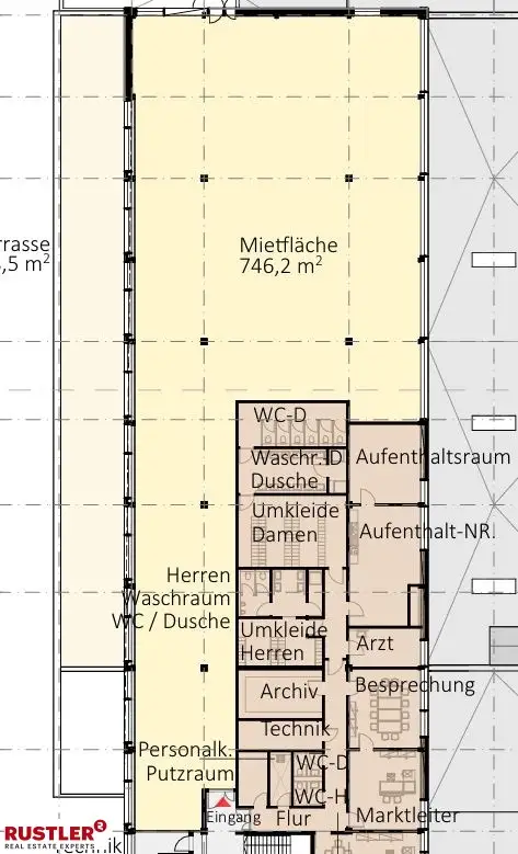 Grundriss Freifläche