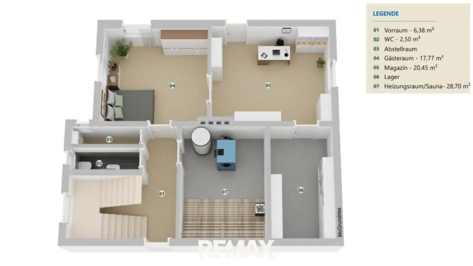 24 McGrundriss Petzenkirchen_Keller_Plan