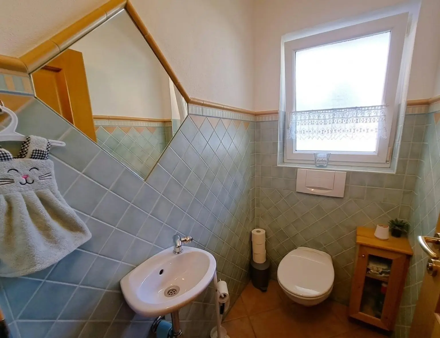 EG-Wohnung - separates WC