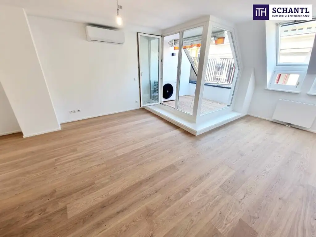 LETZTE Wohnung - Schnell sein! Leistbare Familien-Wohnung im Dachgeschoss! Toll aufgeteilt + Zentrumsnah + 3 Zimmer mit Terrasse + Frisch saniert + Hauseigene Tiefgarage! Besser geht es nicht....