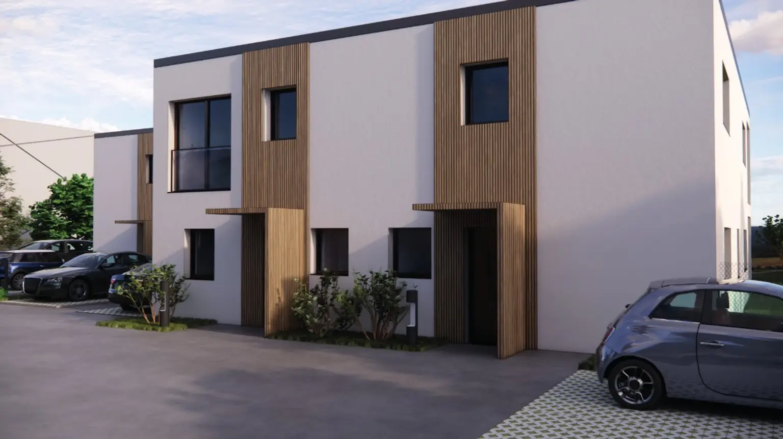 4 Reihenhäuser in Eisenstadt ~ von 101 m² - 128 m² ~ ab € 479.000,00