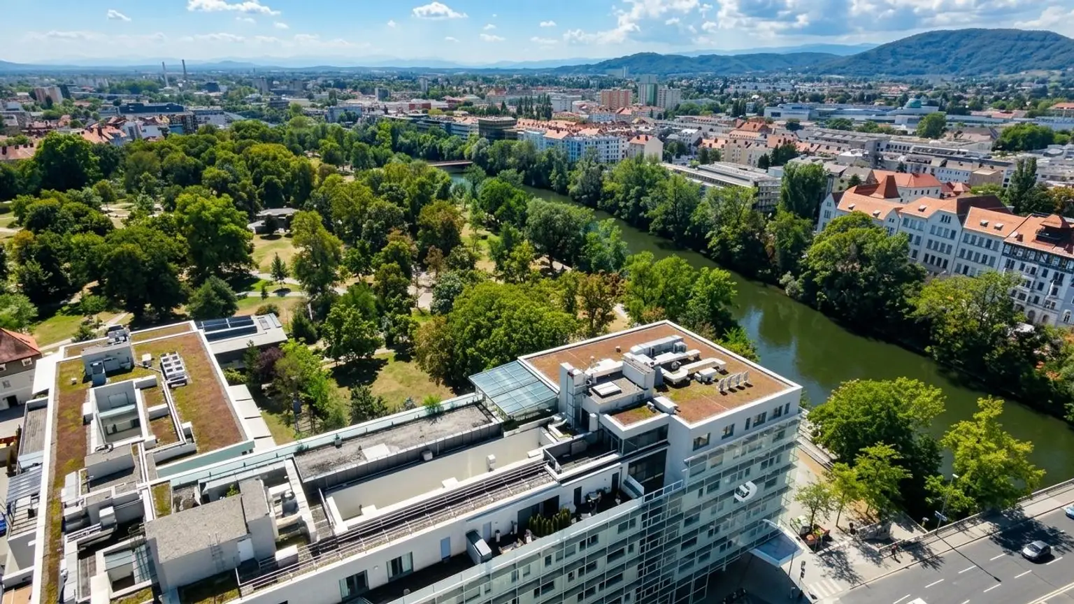 Blick in den Süden