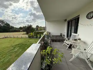 Großzügiger Balkon