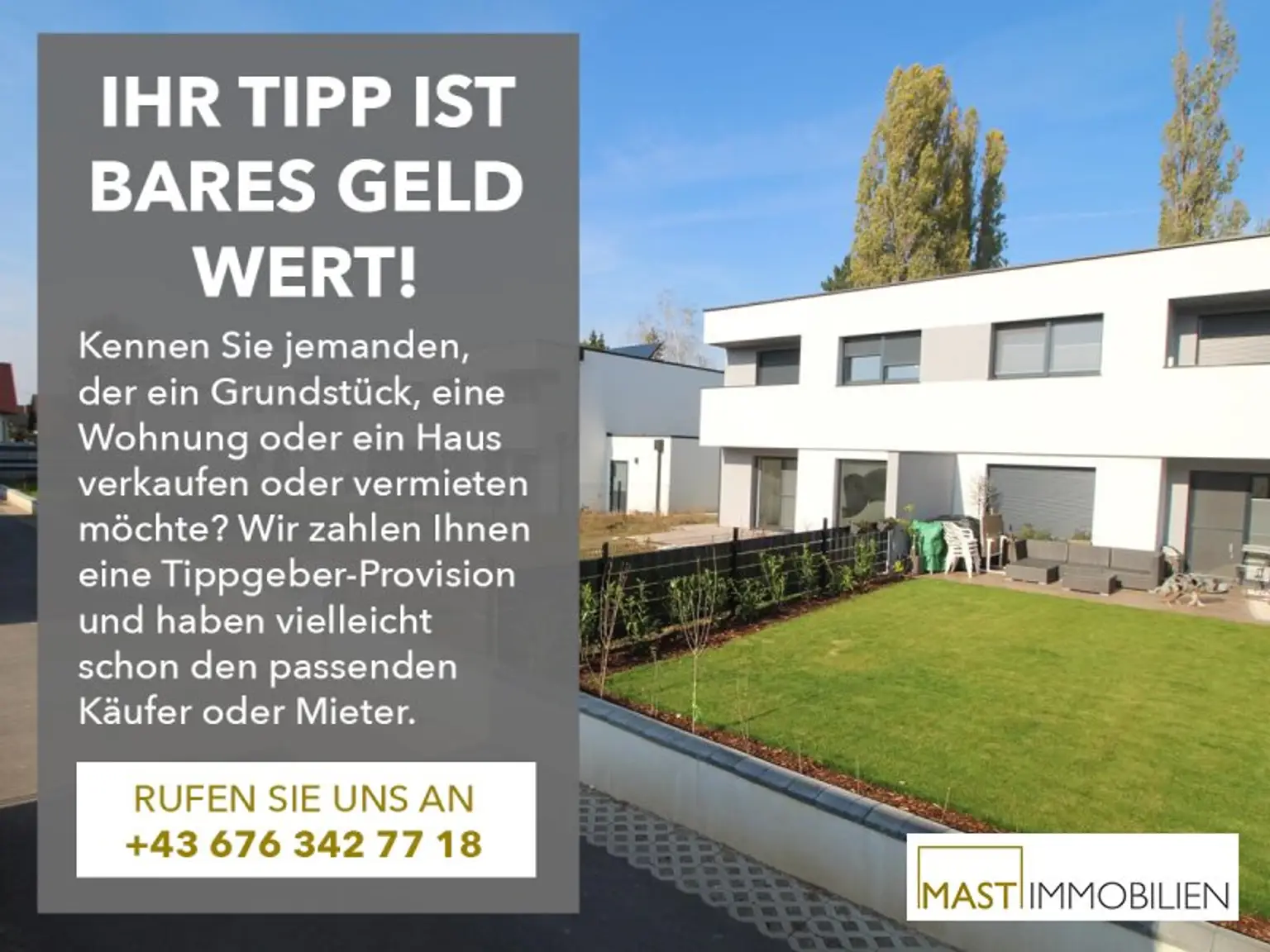 Optimal aufgeteilte 4 - Zimmer Wohnung inkl. Einbauküche & Balkon in Guntramsdorf