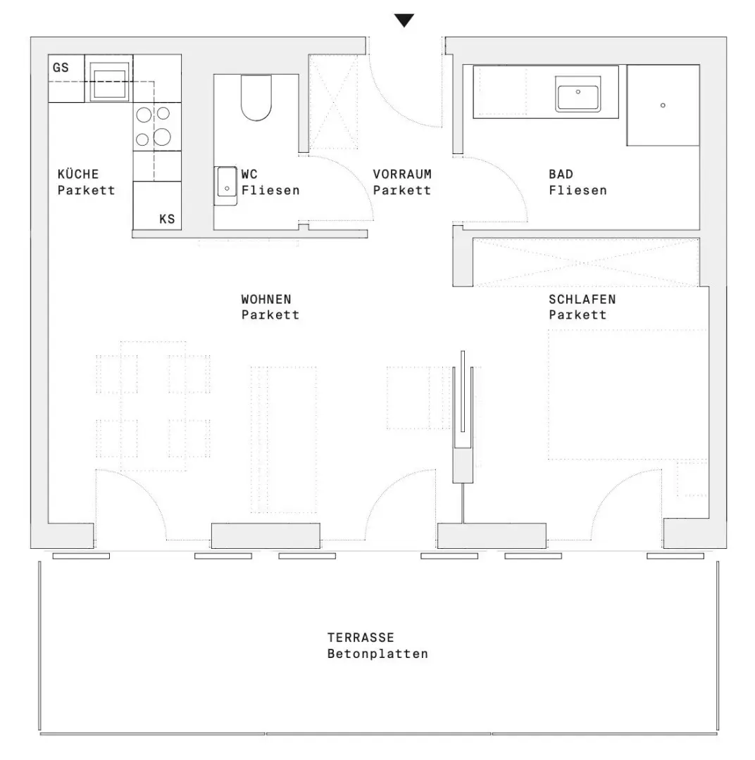 DC-FLATS: High-End-Apartment bei der UNO-City!! ERSTBEZUG!!