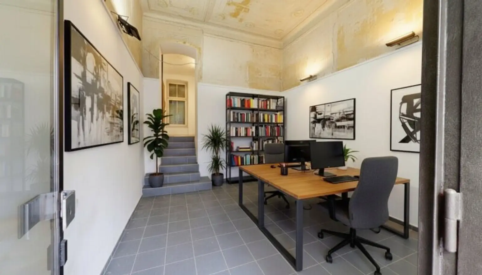 Geschäftsraum-KI generiert