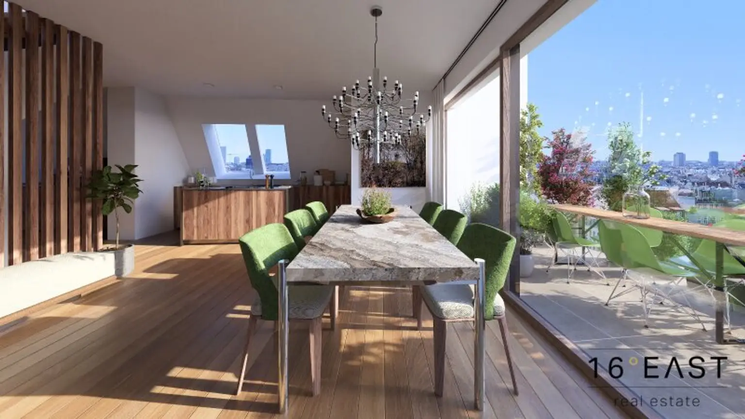 Exklusives Dachgeschoss über Wien – mit 360°-Rundumblick und Entwicklungspotenzial