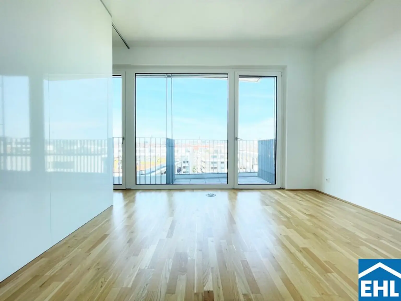 Topmoderner 2-Zimmer-Wohnraum über den Dächern Wiens