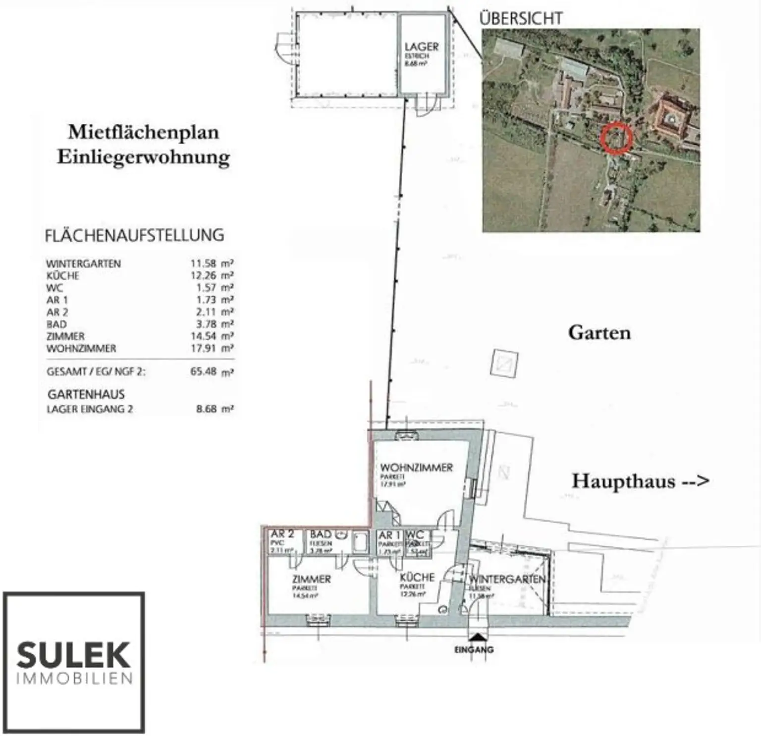 charmantes Einfamilienhaus mit dazugehöriger Einliegerwohnung in Petronell - ab 1.11.2025