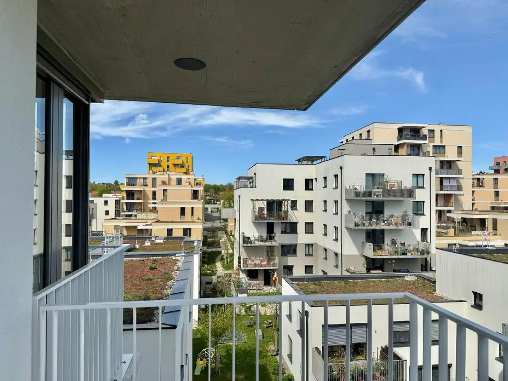 Moderne 2-Zimmer-Wohnung mit Balkon im grünen Wohnquartier Wildgarten
