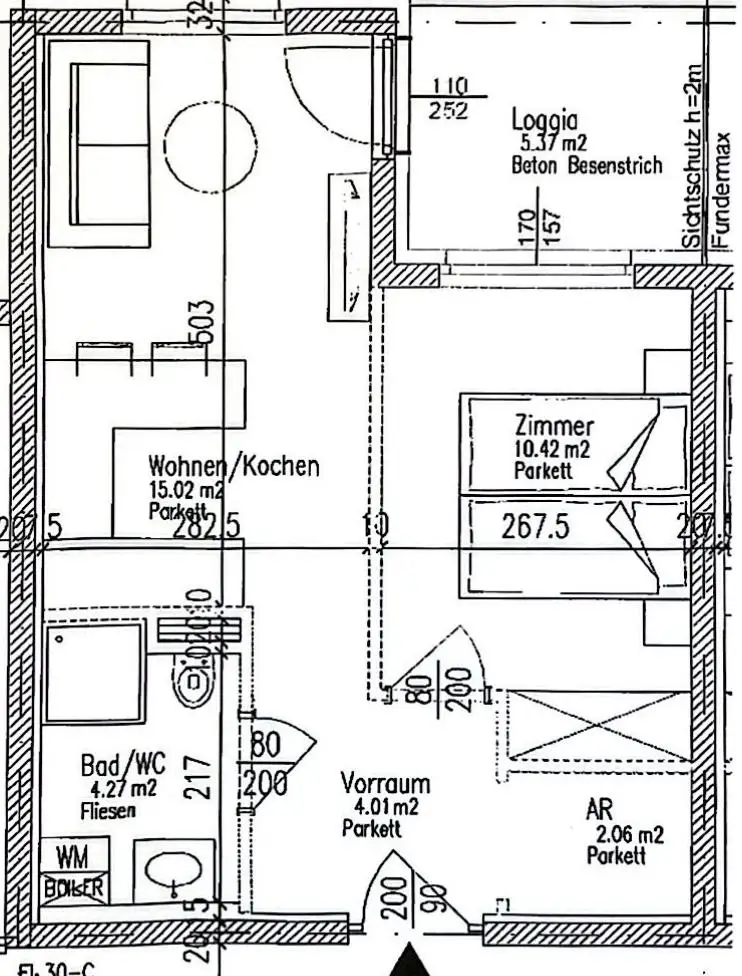 Vermieteter Anlagewohnungshit in der Nähe des Hauptbahnhofes
