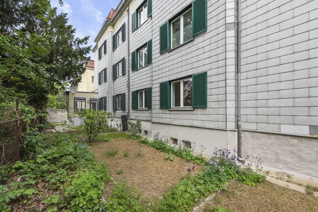 Gartenwohnung mit Westausrichtung
