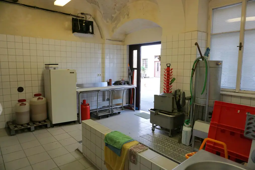 Ladenlokal mit großzügigen Arbeitsräumen und Kühlhäusern auf ca. 100m2